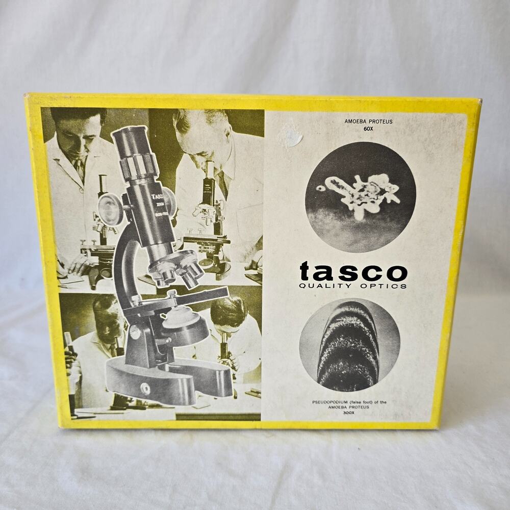 VTG Tasco Microscope Kit 750X KZ #970 Zoom Scout Japan ***Not a Complete Kit***